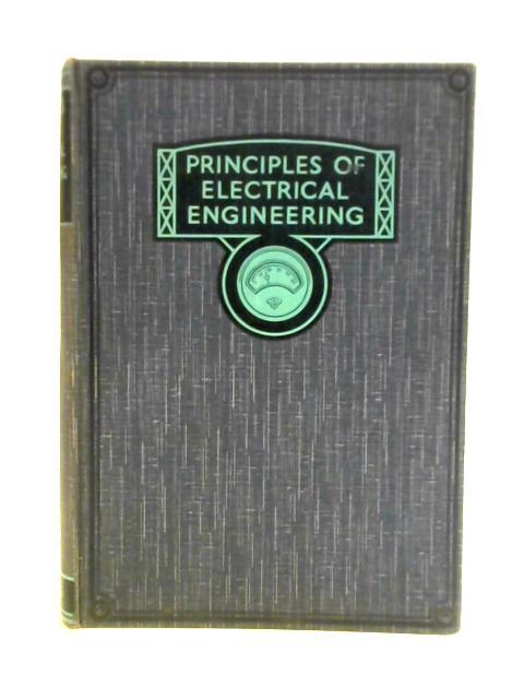 Principles of Electrical Engineering. Vol. II. von Amrbose Fleming (ed.)