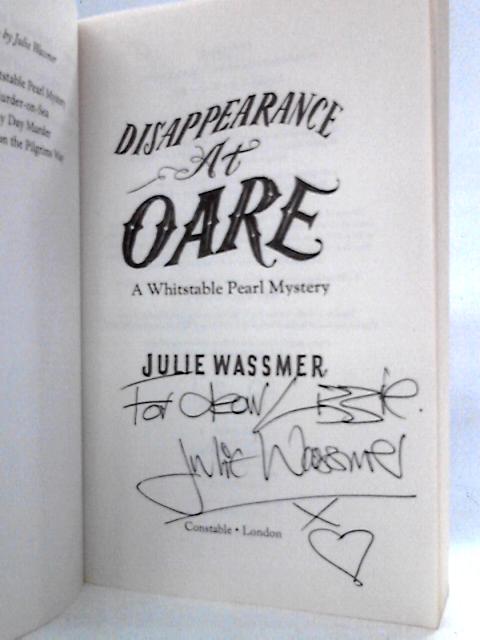 Disappearance at Oare By Julie Wassmer