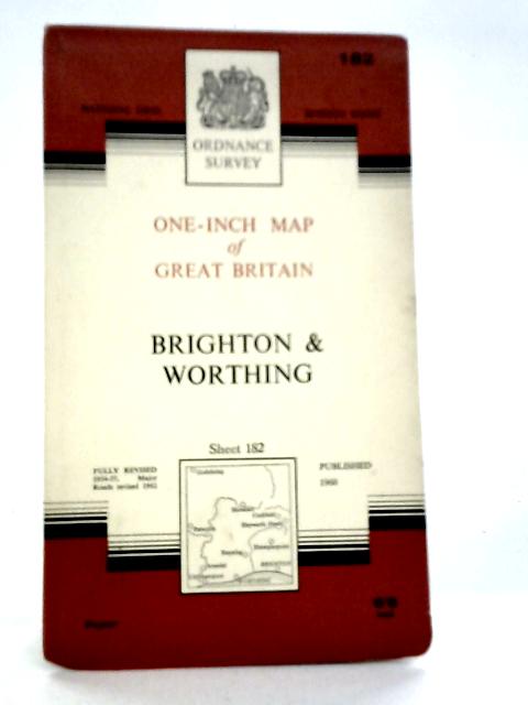 One-inch Map of Great Britain Brighton & Worthing Sheet 182