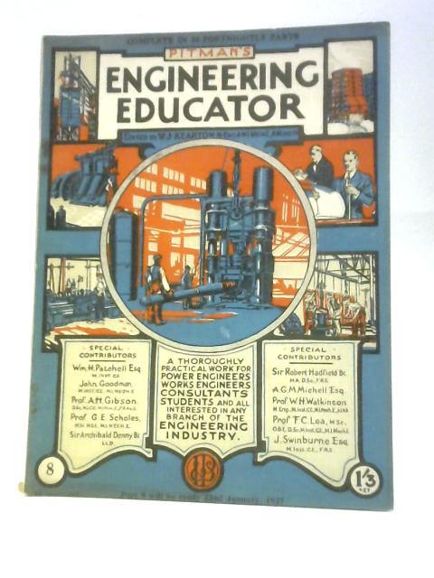 Pitman's Engineering Educator Part 8 By W. J. Kearton (Ed.)