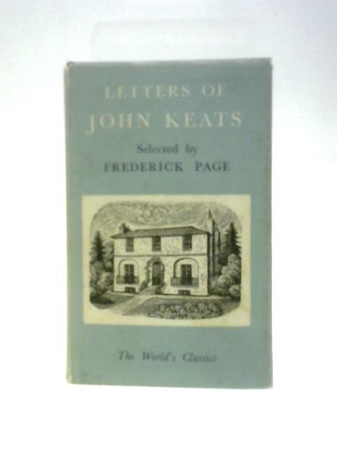 Letters of John Keats By John Keats