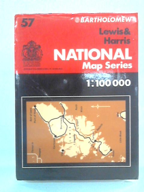 Lewis & Harris, Sheet 57: National Map Series 1:100,000 By Bartholomew