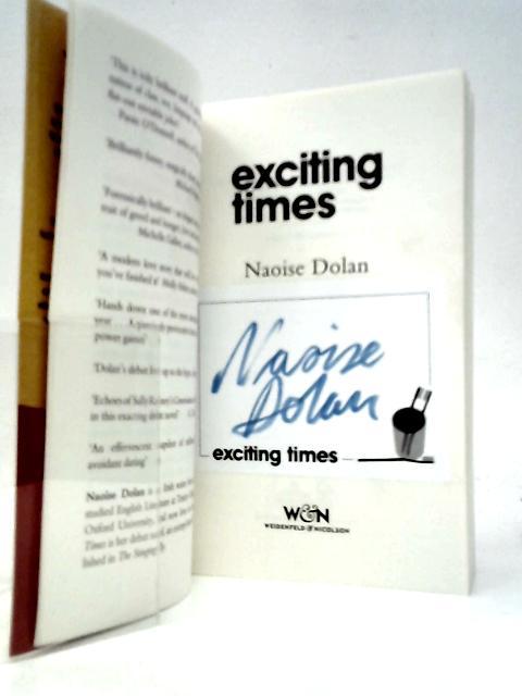 Exciting times By Naoise Dolan