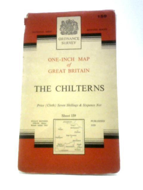 Ordnance Survey One-Inch Map of Great Britain - The Chilterns. Sheet 159 von Ordnance Survey