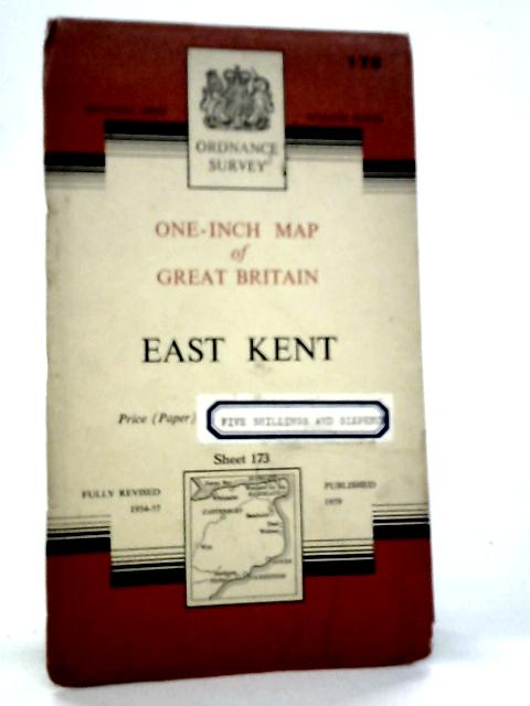 Ordnance Survey One-Inch Map of Great Britain-East Kent. Sheet 173