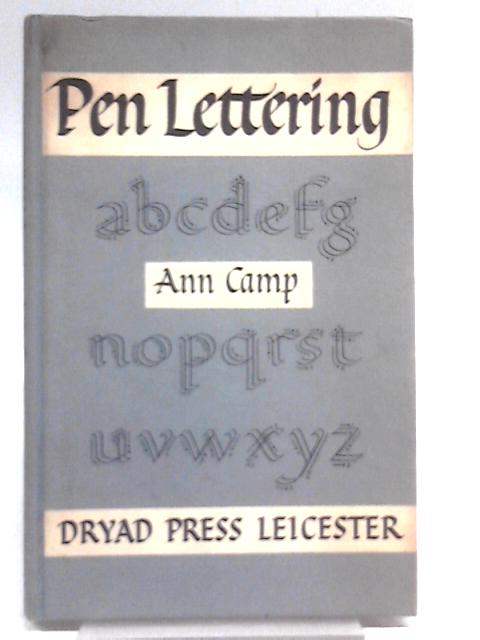 Pen Lettering von Ann Camp