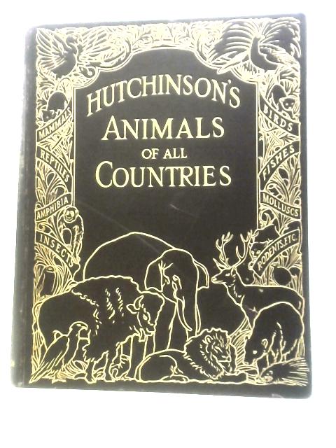 Hutchinson's Animals Of All Countries Volume III