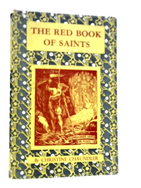 The Red Book of Saint's Stories von Christine Chaundler