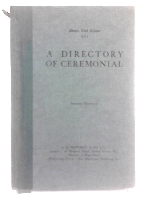 A Directory of Ceremonial von Unstated