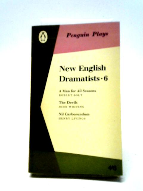 New English Dramatists 6 By Various