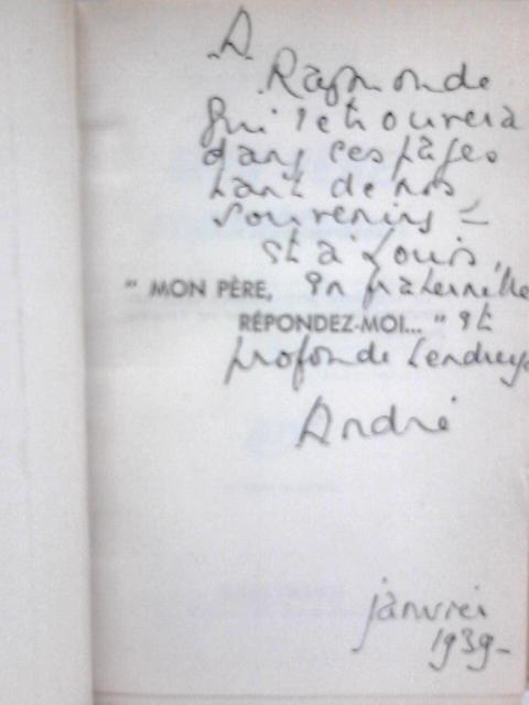 Mon Pere Repondez- Moi By Andre David Et Un Dominicain