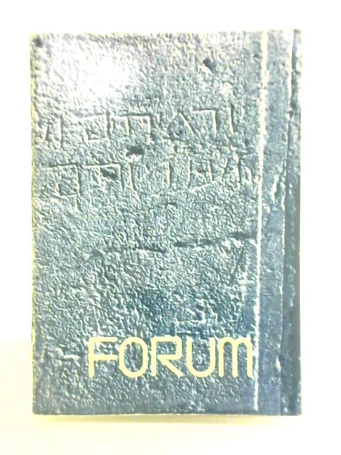 Forum on the Jewish People, Zionism and Israel. Spring-Summer 1979 No.35 By Amnon Hadary et al (eds.)