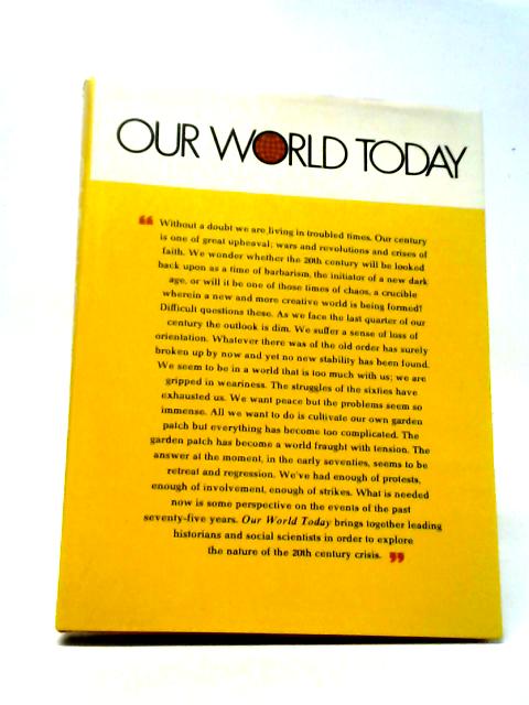 Our World Today (New Caxton Library Service) By Anon