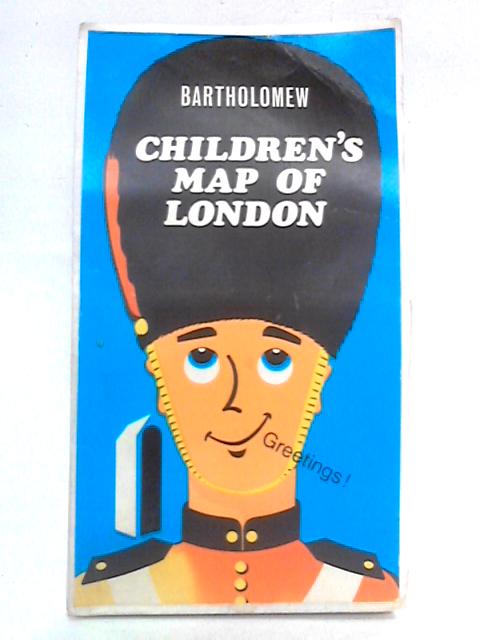 Children"s Map of London By Bartholomew