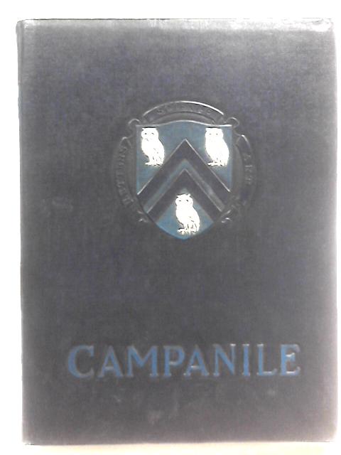 The 1938 Campanile, Volume Twenty Three von Sam W. Cruse