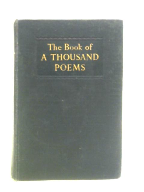 The Book of a Thousand Poems von Unstated