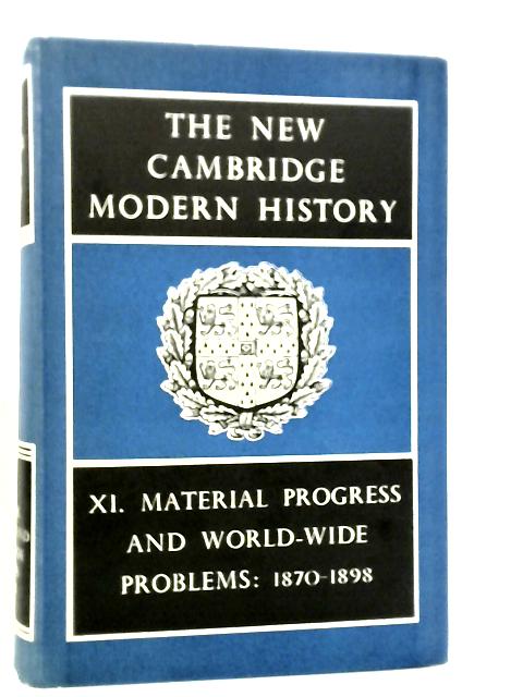 The New Cambridge Modern History Volume XI By Various