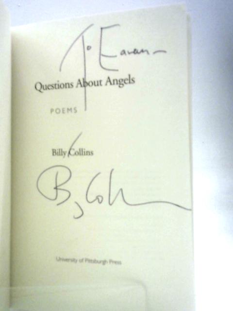 Questions About Angels (Pitt Poetry Series) By Billy Collins