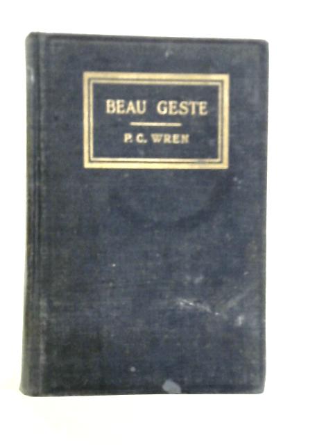 Beau Geste By Percival Christopher Wren