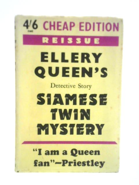 The Siamese Twin Mystery By Ellery Queen