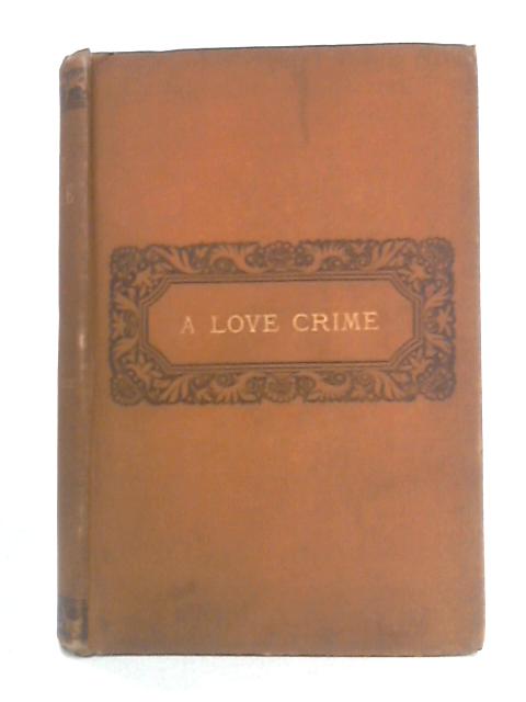 A Love Crime von Paul Bourget