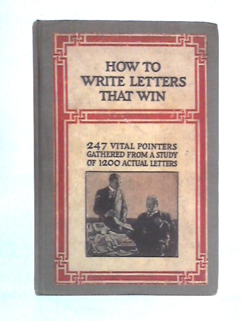 How to Write Letters That Win By Various