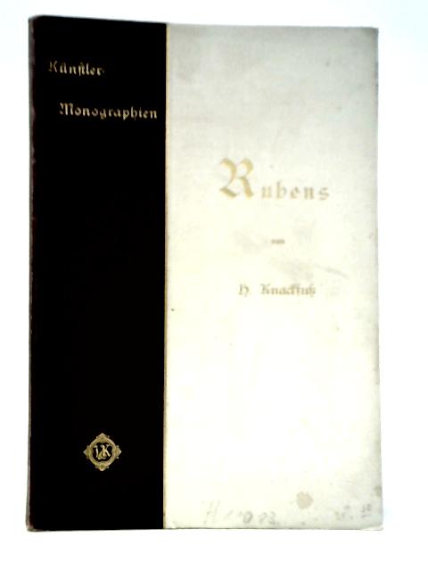 Rubens By H.Knackfuss