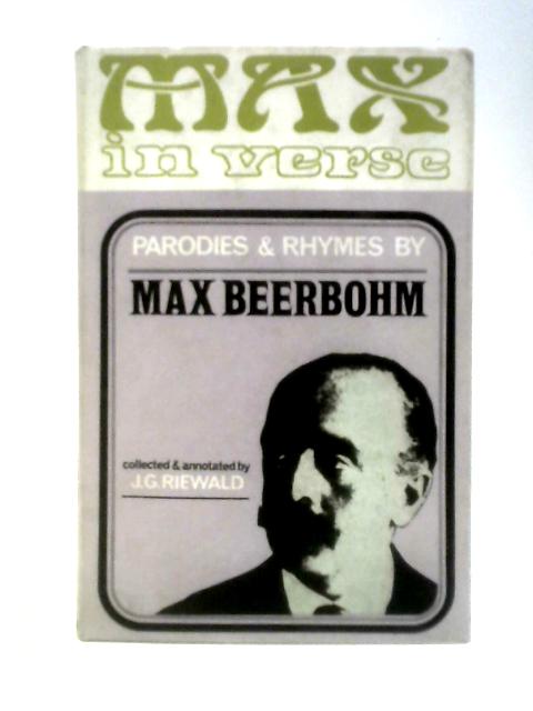 Max in Verse By Max Beerbohm