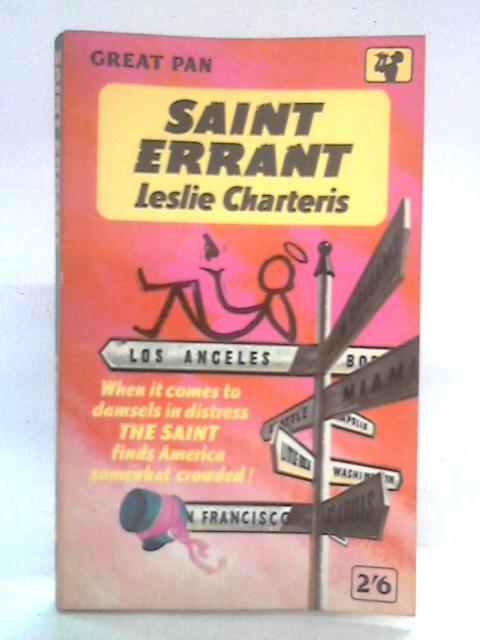 Saint Errant By Leslie Charteris