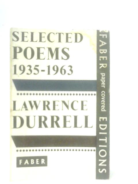 Selected Poems, 1935-1963 By Lawrence Durrell