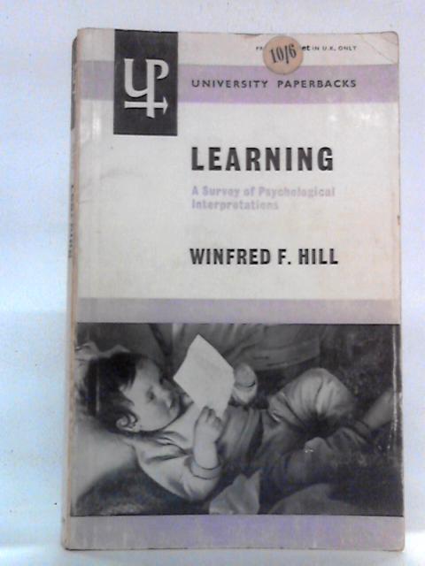 Learning By Winfred F. Hill