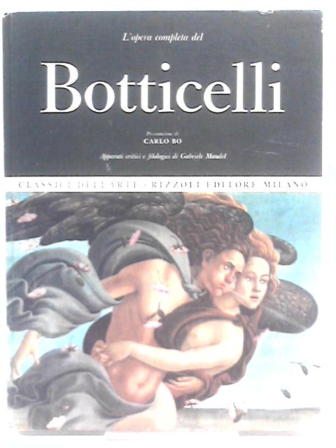 Bottieclli By Carlo Bo