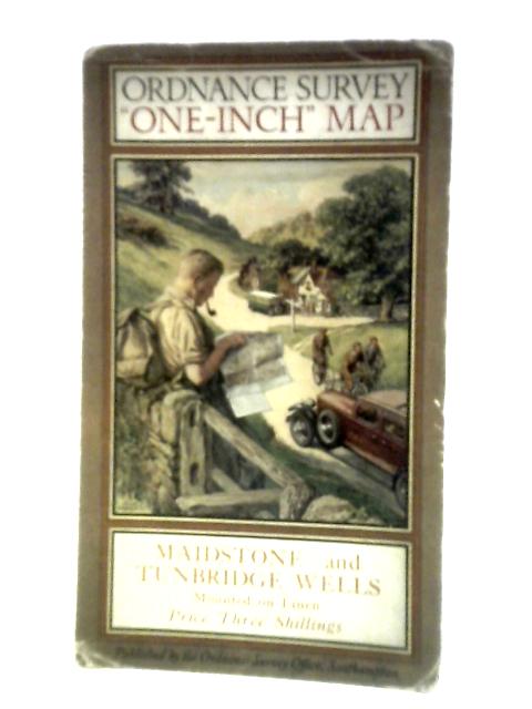 Ordnance Survey One-Inch Map: Maidstone and Turnbridge Wells By Ordnance Survey