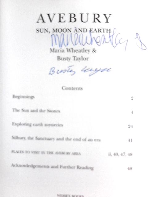 Avebury: Sun, Moon and Earth von Maria Wheatley