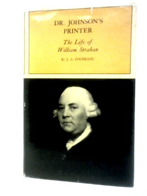 Dr. Johnson's Printer By J. A. Cochrane