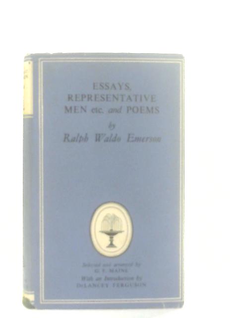 Essays and Poems By Ralph Waldo Emerson