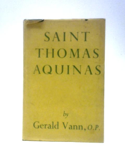 Saint Thomas Aquinas By Gerald Vann