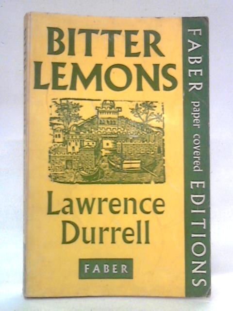 Bitter Lemons By Lawrence Durrell