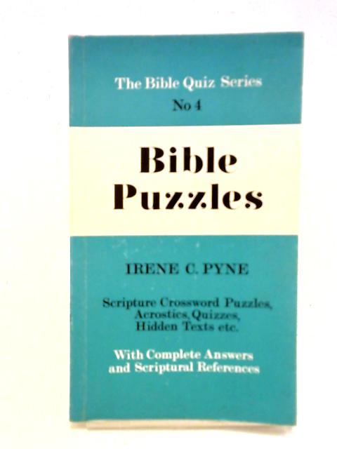 Bible Puzzle No. 4 von Irene C. Pyne