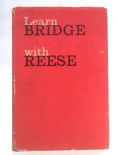 Learn Bridge with Reese By Terence Reese