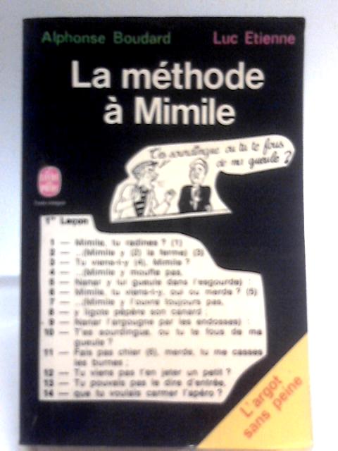 La Methode a Mimile von Alphonse Boudard