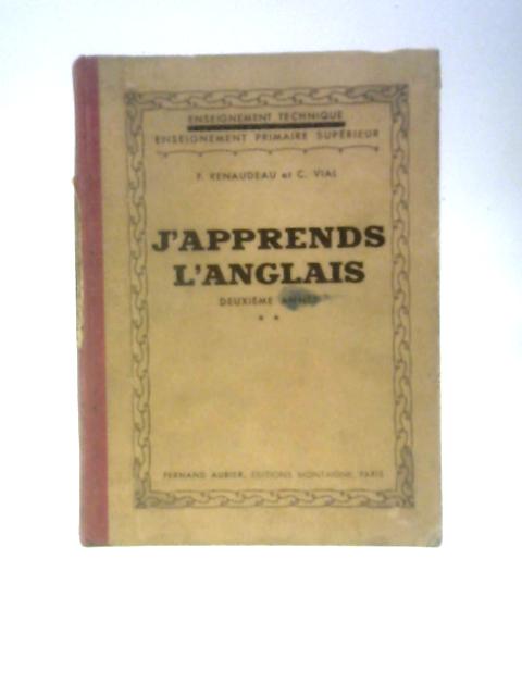 J'Apprends L'Anglais By Fernand Renaudeau Christian Vial