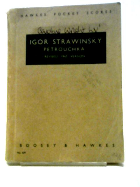 Igor Strawinsky, Petrouchka (Hawkes Pocket Scores) von Igor Strawinsky, Alexandre Benois