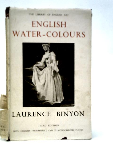 English Watercolours von Laurence Binyon