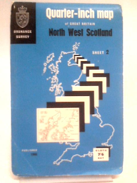 Quarter Inch Map of Great Britain: North West Scotland, Sheet 2 By Ordnance Survey