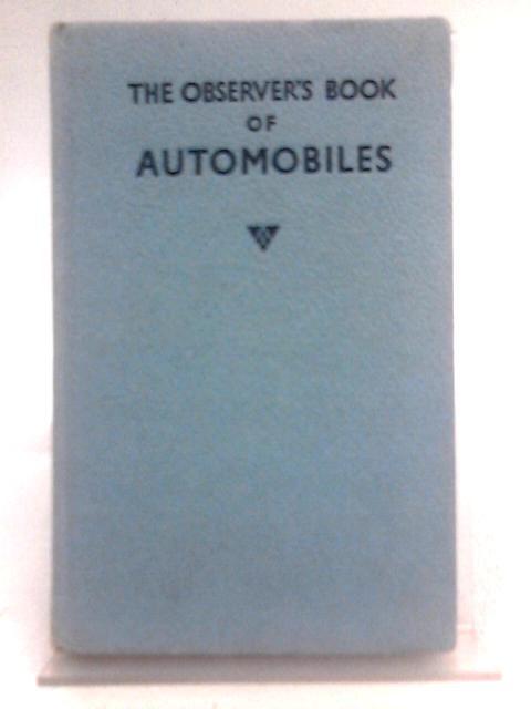 The Observer's Book Of Automobiles By L.A Manwaring