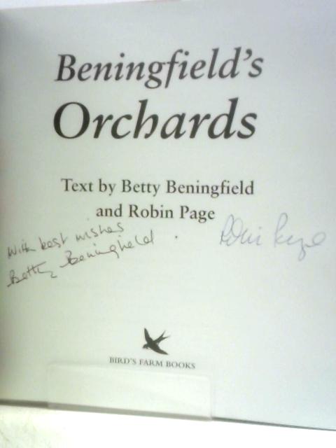 Beningfield's Orchards By Betty Beningfield