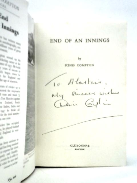 End of an Innings By Denis Compton