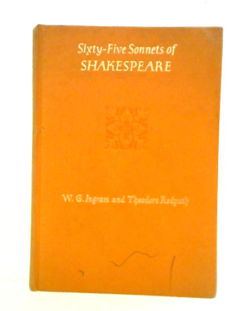 Sixty Five Sonnets of Shakespeare von William Shakespeare