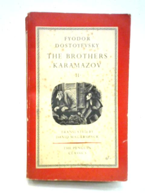 The Brothers Karamazov Vol.II By Fyodor Dostoyevsky